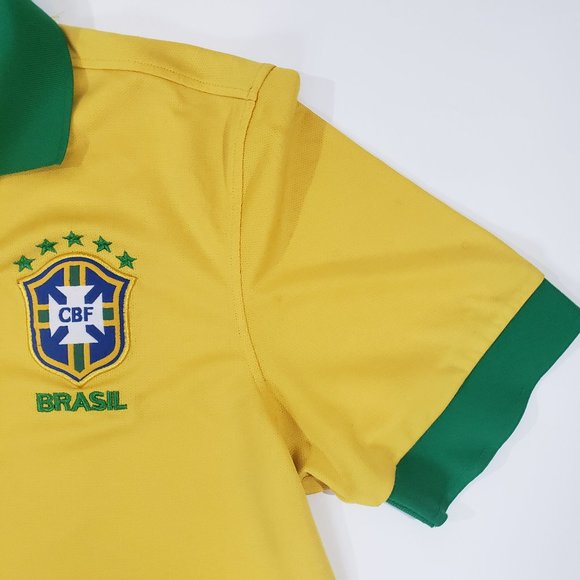 Vintage Brazil Jersey 70's medium size CBF - Picture 6 of 8